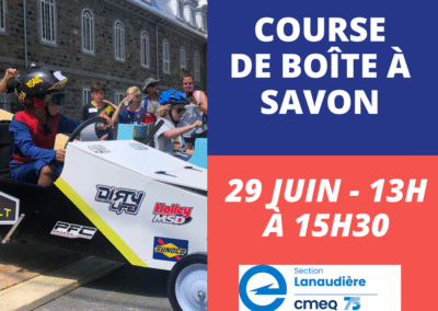 Course de boites à savon